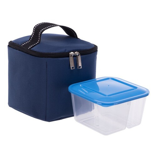 Термосумка FDSO Lunch Bag GA-8762 3.5л Темно-синій (59508131) фото №7