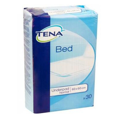 Пелюшки для немовлят Tena Bed Plus 60x60 см 30 шт (7322540800746) фото №1