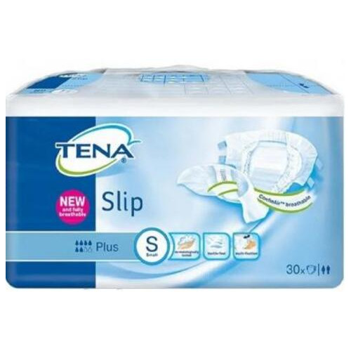 Підгузки для дорослих Tena Slip Plus Small 30 (7322541117881) фото №1