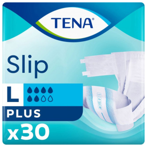 Підгузки для дорослих Tena Slip Plus Large 30 шт (7322541118932) фото №1