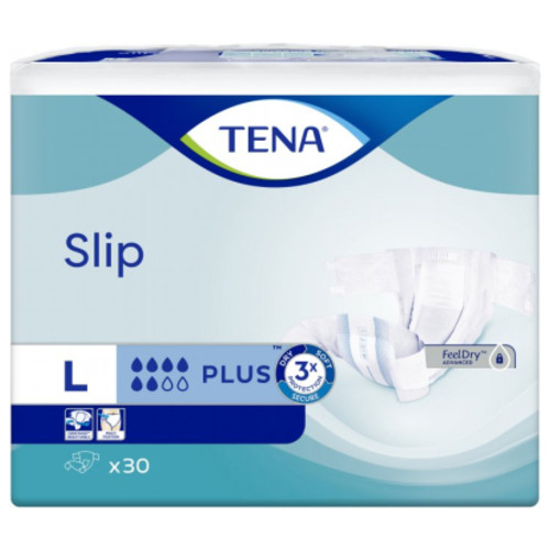 Підгузки для дорослих Tena Slip Plus Large 30 шт (7322541118932) фото №2