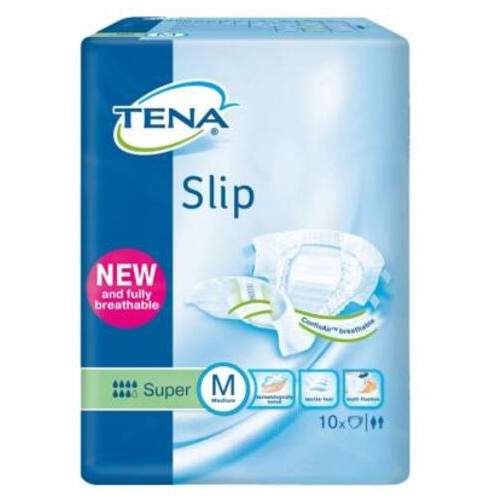 Підгузки для дорослих Tena Slip Plus Medium 10 (7322541118215) фото №1