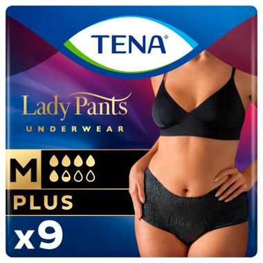 Підгузки для дорослих Tena Lady Pants Plus M для жінок Medium 9 шт Black (7322541130637) фото №1