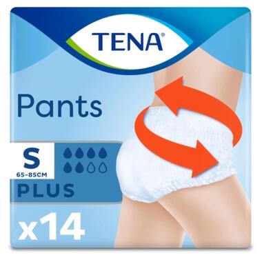 Підгузки для дорослих Tena Pants Plus S 14 (7322541773346) фото №2