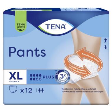 Підгузки для дорослих Tena Pants Plus XL 12 (7322541773643) фото №1