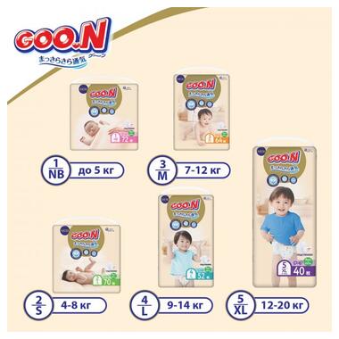Подгузники Goo.N Premium Soft для детей 7-12 кг (размер 3(M), на липучках, унисекс, 64 шт) (863224) фото №7
