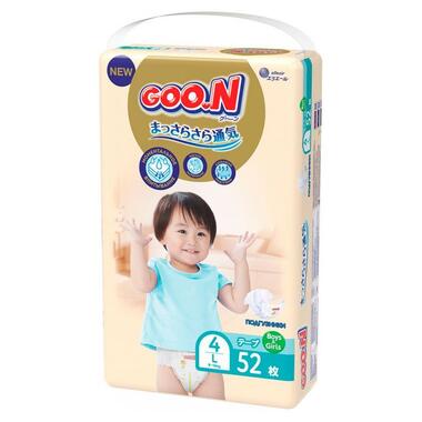 Подгузники Goo.N Premium Soft для детей 9-14 кг (размер 4(L), на липучках, унисекс, 52 шт) (863225) фото №2