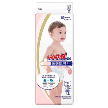 Подгузники Goo.N Plus для детей 12-20 кг (размер Big (XL), на липучках, унисекс, 42 шт) (843337) фото №13