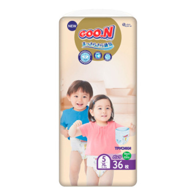 Підгузки Goo.N Premium Soft 12-20 кг розмір XL трусики 36 шт. (863229) фото №1