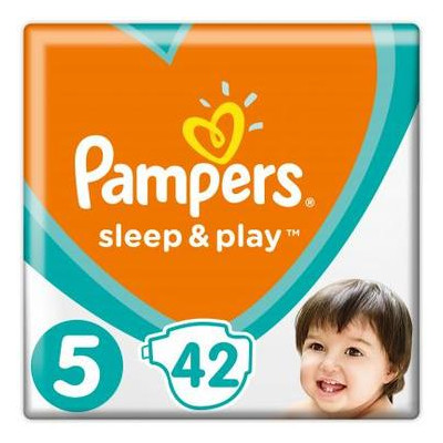 Підгузник Pampers Sleep & Play Junior Розмір 5 (11-16 кг), 42 шт (8001090784674) фото №1