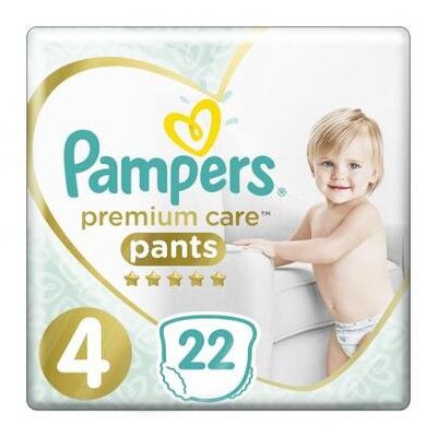 Подгузник Pampers Premium Care Pants Maxi Размер 4 (9-15 кг), 22 шт. (4015400681212) фото №1