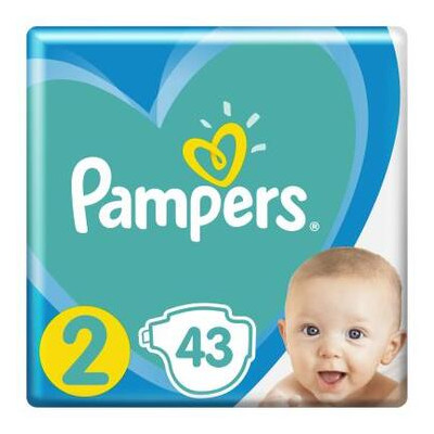 Подгузник Pampers New Baby Mini Размер 2 4-8 кг 43 шт (8001090910127) фото №1