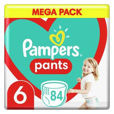 Підгузки Pampers трусики Pants Giant Розмір 6 (15 кг) 84 шт. (8006540069530) фото №1
