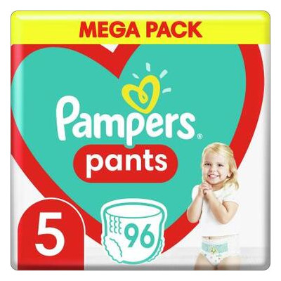 Підгузки Pampers трусики Pants Junior Розмір 5 (12-17 кг) 96 шт (8006540069509) фото №1
