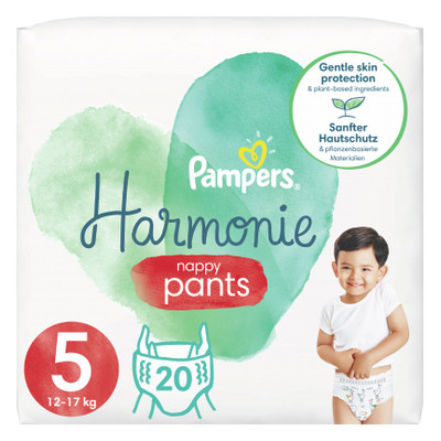 Підгузки Pampers трусики Harmonie Nappy Pants Розмір 5 (11-16 кг) 20 шт (8006540181430) фото №1