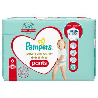 Підгузок Pampers Premium Care Pants Розмір 6 (15+ кг) 42 шт (8001841325545) фото №2