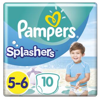 Підгузок Pampers для плавання Splashers Розмір 5-6 (14+ кг) 10 шт (8001090728951) фото №1