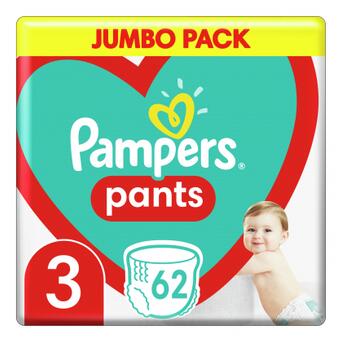 Підгузок Pampers трусики Pampers Pants Розмір 3 (6-11кг) 62 шт (8006540069233) фото №1