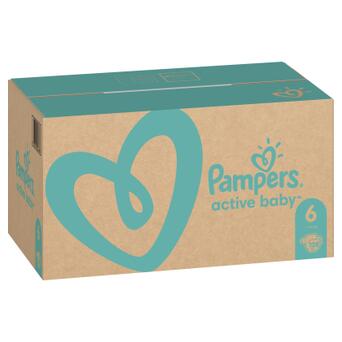 Підгузок Pampers Active Baby Розмір 6 (Extra Large) 13-18 кг 128 шт (8006540032688) фото №3