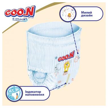 Трусики-підгузки GOO.N Premium Soft для дітей 12-17 кг (розмір 5(XL), унісекс, 36 шт) фото №8