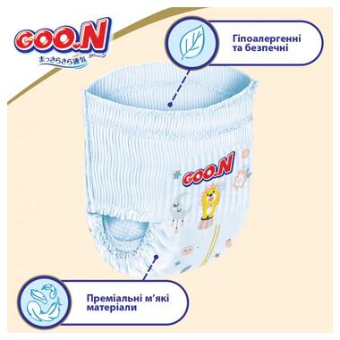 Трусики-підгузки GOO.N Premium Soft для дітей 12-17 кг (розмір 5(XL), унісекс, 36 шт) фото №6