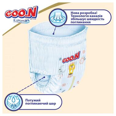 Трусики-підгузки GOO.N Premium Soft для дітей 12-17 кг (розмір 5(XL), унісекс, 36 шт) фото №4