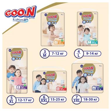 Трусики-підгузки GOO.N Premium Soft для дітей 9-14 кг (розмір 4(L), унісекс, 44 шт) фото №9
