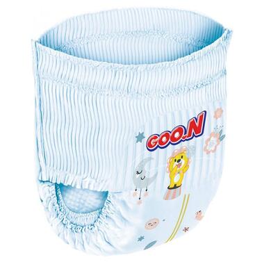 Трусики-підгузки GOO.N Premium Soft для дітей 9-14 кг (розмір 4(L), унісекс, 44 шт) фото №2
