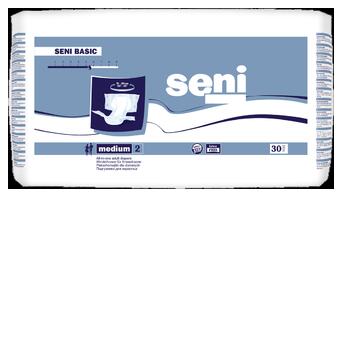 Підгузки для дорослих Seni BASIC medium 30 шт (5900516693794) фото №1