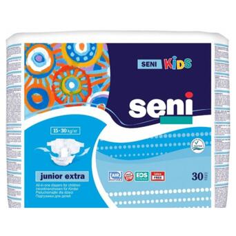 Підгузок Seni Kids Junior Extra 15+ кг 30 шт (5900516693176) фото №1