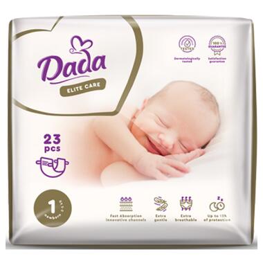 Підгузки Dada Elite Care Newborn 1 (2-5 кг) 23 шт (4820174981075) фото №1