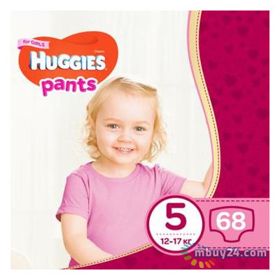 Підгузник Huggies Pants 5 для дівчаток 68 шт (5029053564111) фото №1