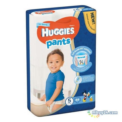 Подгузник Huggies Pants 5 для мальчиков (12-17 кг) 44 шт (5029053564043) фото №1