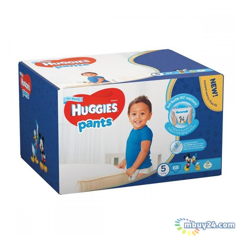 Підгузник Huggies Pants 5 для хлопчиків (12-17 кг) 68 шт (5029053564128) фото №1