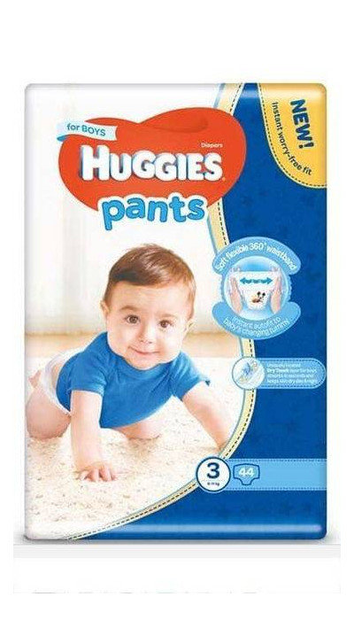 Подгузники-трусики Huggies Pants размер 3 для мальчиков (6-11 кг) 44 шт 564241 фото №1
