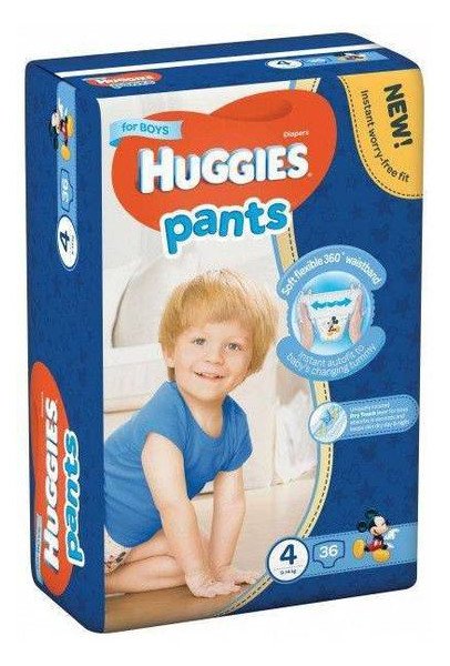 Подгузники-трусики для мальчиков Huggies Pants 4 (9-14 кг) 36 шт 564265 фото №1