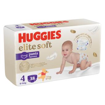 Підгузок Huggies Elite Soft 4 (9-14 кг) Mega 38 шт (5029053549323) фото №2