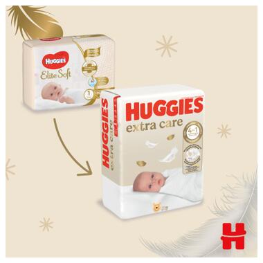 Підгузки Huggies Extra Care 0 (< 3,5 кг) 25шт (5029053548647) фото №4