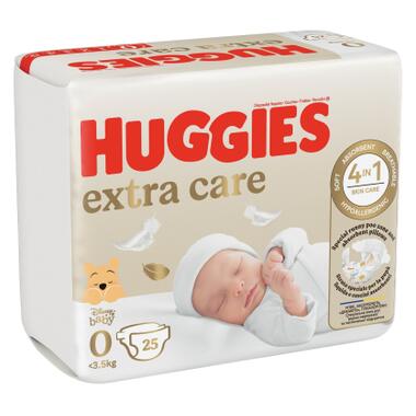 Підгузки Huggies Extra Care 0 (< 3,5 кг) 25шт (5029053548647) фото №2