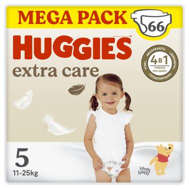 Підгузки Huggies Extra Care Size Розмір 5 (11-25 кг) 66 шт (5029053583174) фото №1