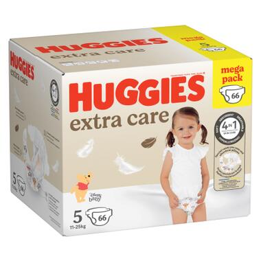 Підгузки Huggies Extra Care Size Розмір 5 (11-25 кг) 66 шт (5029053583174) фото №2