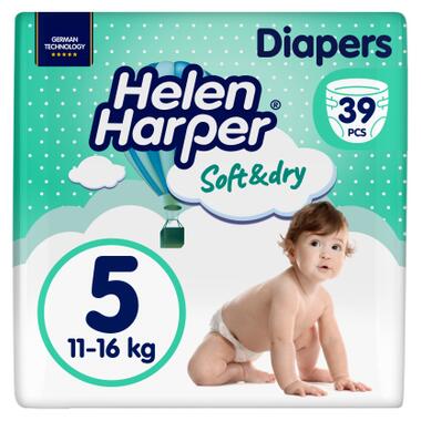 Підгузки Helen Harper Soft&Dry New Junior Розмір 5 (11-16 кг) 39 шт (2316778) фото №1