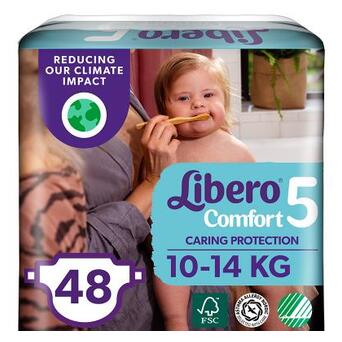 Підгузок Libero Comfort 5 10-14 кг 48 шт (7322541083797) фото №1