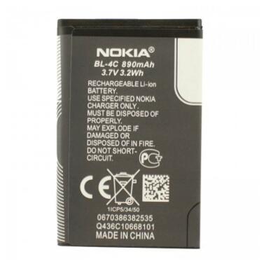 Акумулятор Nokia BL-4C 890 mAh 1006, 1202, 1203 фото №1
