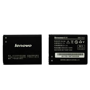 Акумулятор Lenovo BL169 / A789 / P800 / S560 (2000 mAh) фото №1