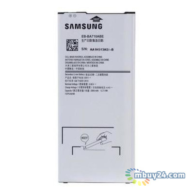 Акумуляторна батарея Samsung for A710 A7-2016 (EB-BA710ABE / 52174) фото №1