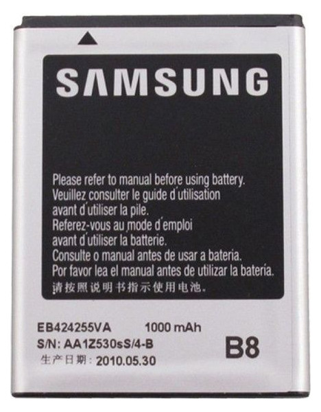 Акумулятор Samsung EB424255VA (S3850/S5222) фото №1