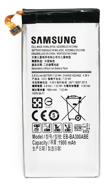 Акумулятор PowerPlant Samsung Galaxy A3 (SM-A300F) (DV00DV6263) фото №1