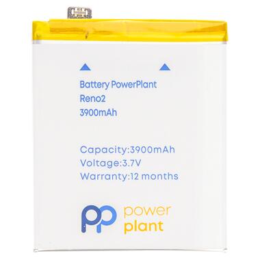 Акумуляторна батарея для телефону PowerPlant OPPO Reno2 (BLP737) 3900mAh (SM130474) фото №1