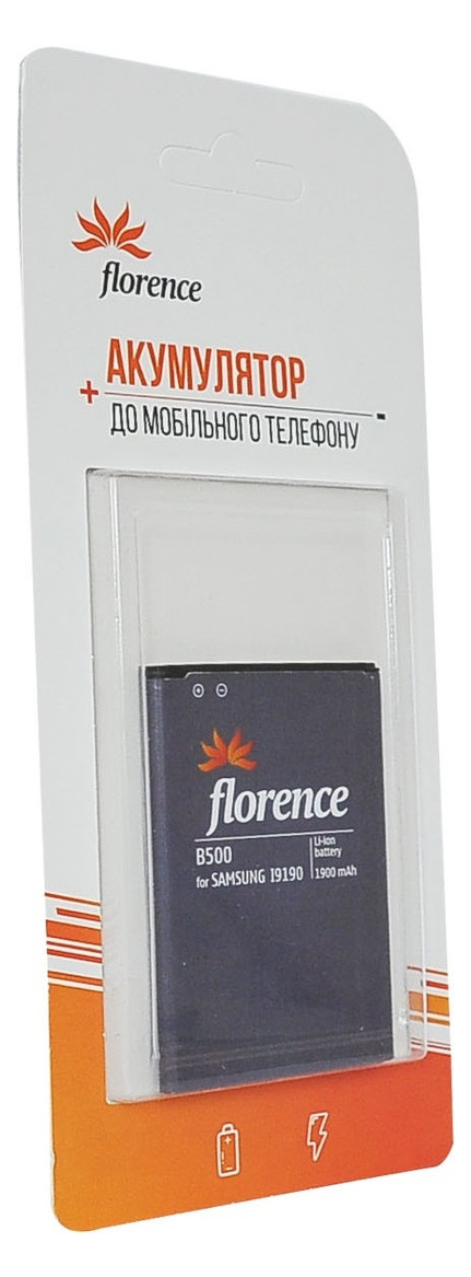 Акумулятор Florence Samsung i9190 (EB-B500BEBE) (1900mAh) фото №1